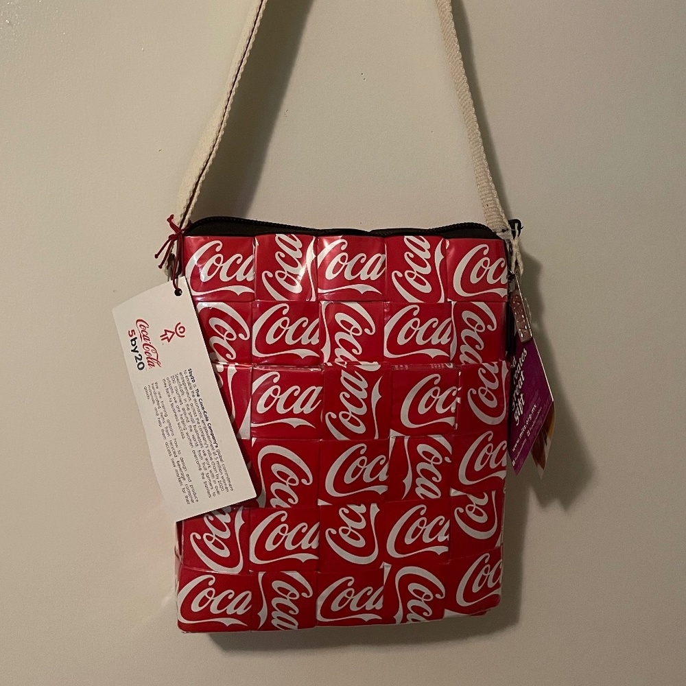 Coca-Cola Label Purse Crossbody/Messenger by Mitz